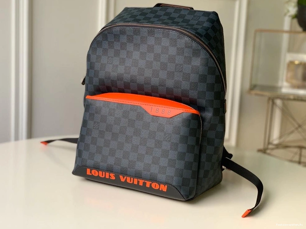 FS CHEAP Vuitton COBALT BACKPACK Louis DISCOVERY PM DAMIER RACE 0723